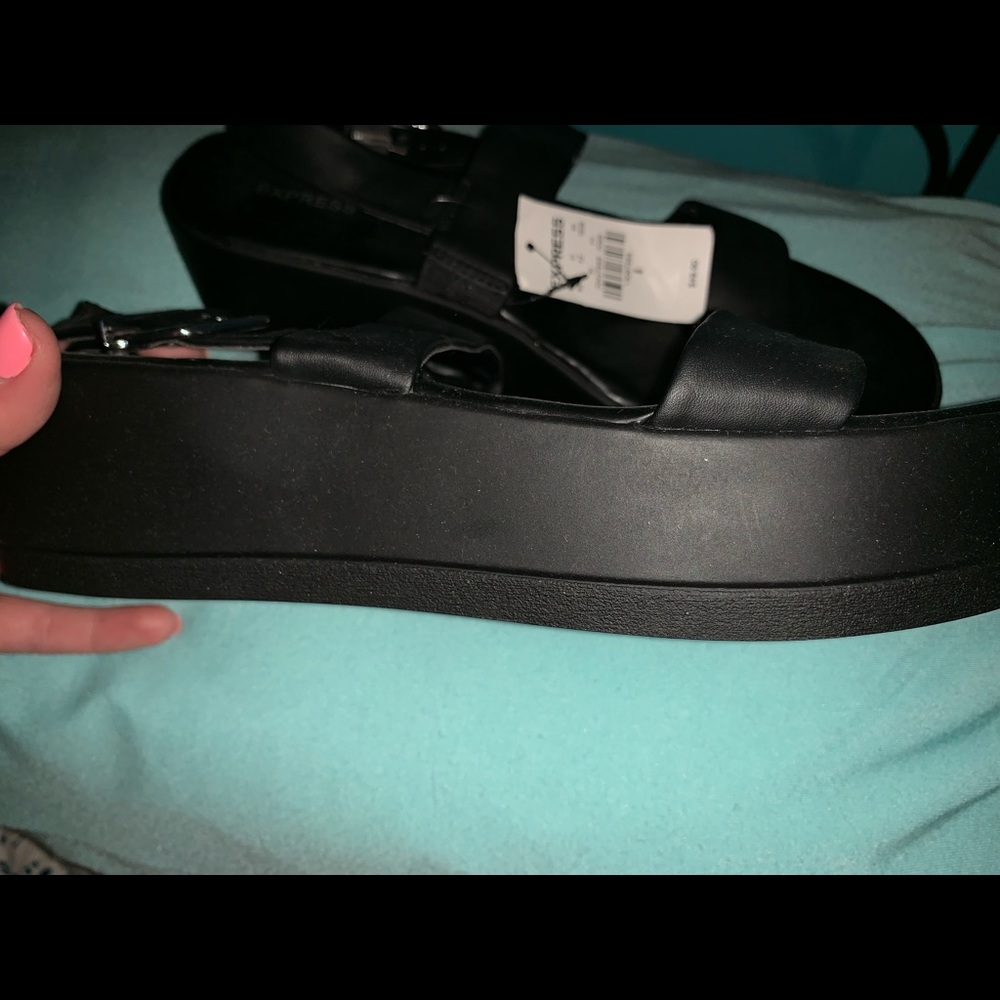 Express Wedge Sandals